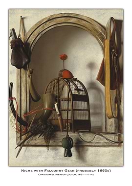 Falconry Gear Still Life