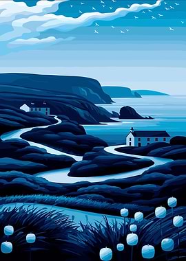 Coastal Road and Houses