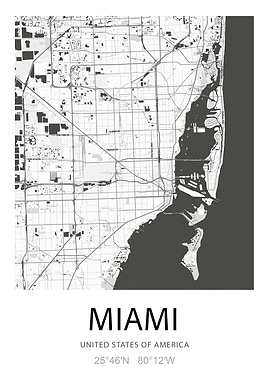 Miami City Map