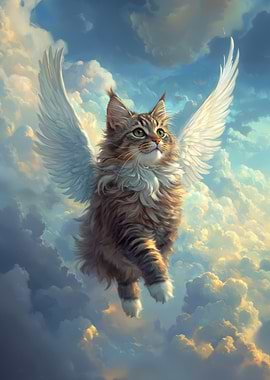 Angelic Cat | Majestic Siberian Cat