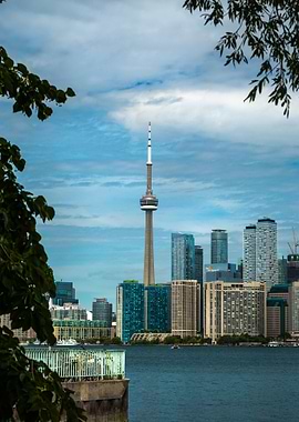 Toronto Skyline with CN Tower