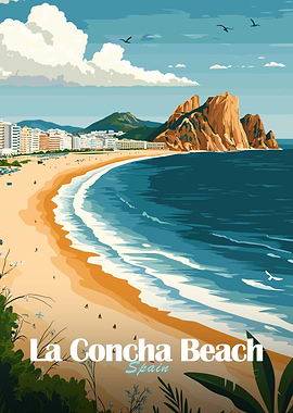 La Concha Beach, Spain