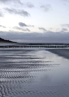 Beach with Groynes