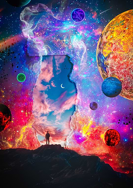 Cosmic Rift in the universe on a new world