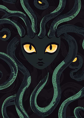 Medusa Illustration