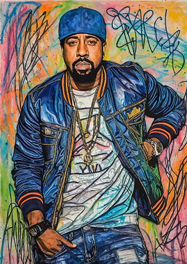 Roc M Hip Hop Portrait