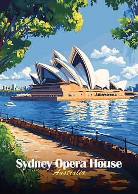 Sydney Opera House Poster