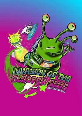 Alien Slug Invasion Rescuing Melvin