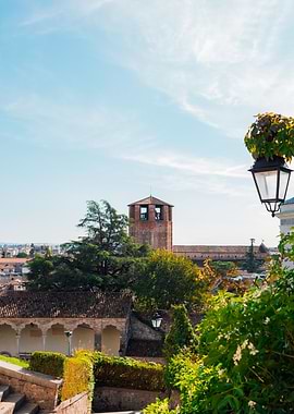 Italian Church Bell Tower