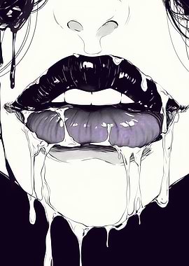 Dripping Lips