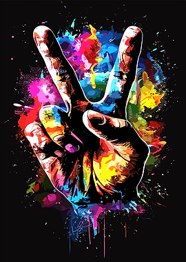 Peace Sign Art