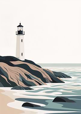 Lighthouse on the Coast