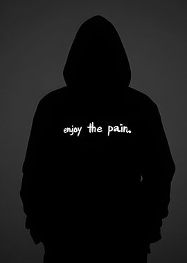 Enjoy the Pain Silhouette