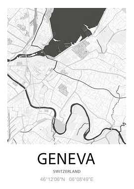 Geneva City Map