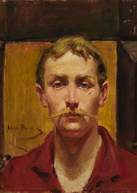 Self Portrait with Mustache