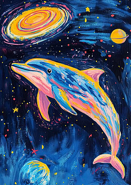 Dolphin Amongst the Stars