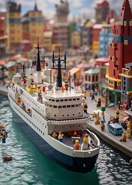 Lego City Ship