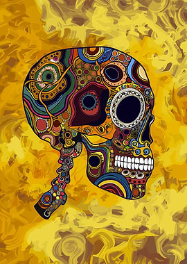Original Sugar Skull Art
