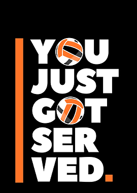 Volleyball Quote Graphic