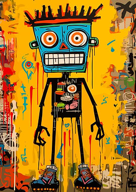Graffiti Robot Art