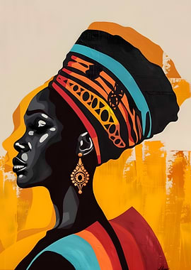 African Woman Portrait