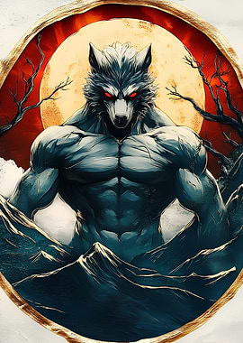 Werewolf Under Full Moon