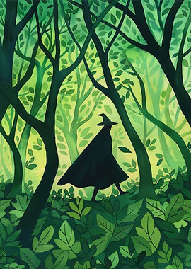 Green Witch of The Enchanted Woods