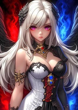 Anime Angel with Wings