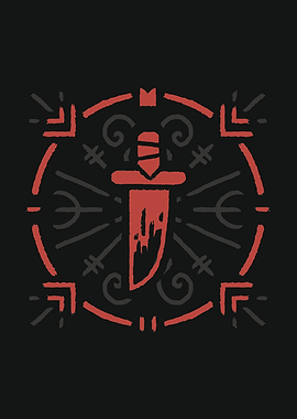 Bloodstained Dagger Symbol