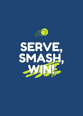 Tennis Serve Smash Win