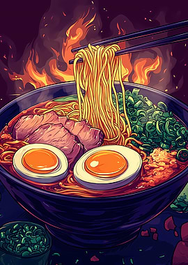 Spicy Ramen Bowl
