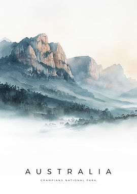 Mystical Peaks of the Grampians