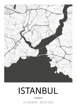Istanbul City Map