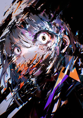 Distorted Anime Face