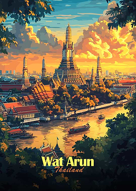 Wat Arun Temple, Thailand