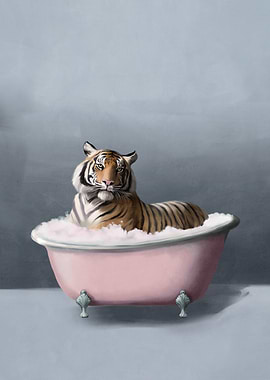 Tiger in a Bathtub