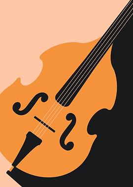 Modern Double Bass Art