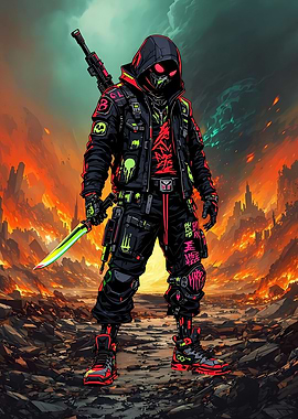 Cyberpunk Warrior