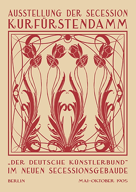 Secession Art Exhibition Poster