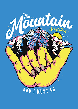 Mountain Calling Graphic