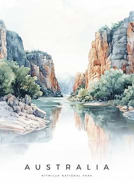 Serene Gorges of Nitmiluk