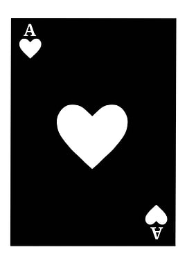 Ace of Hearts Playing Card