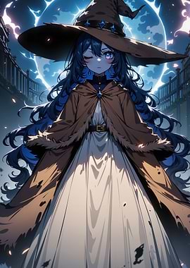 Blue-Haired Witch