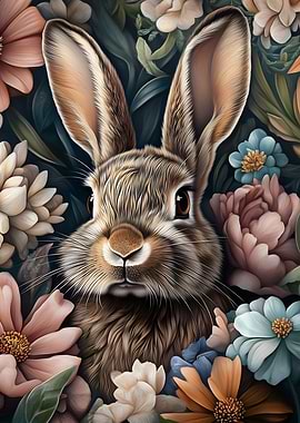 Rabbit in Bloom