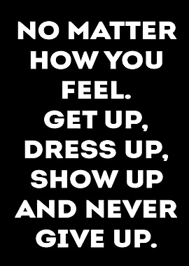 Motivational Quote Poster