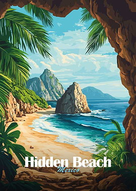 Hidden Beach Mexico
