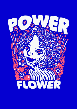 Power Flower Illustration
