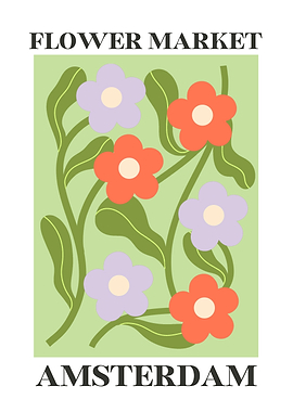 Amsterdam Flower Market