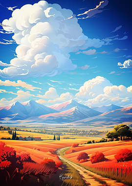 Karakol Oil Painting