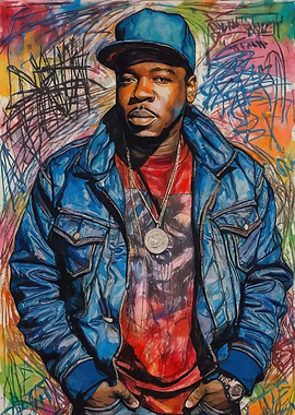 Bobby Brown Watercolor Portrait